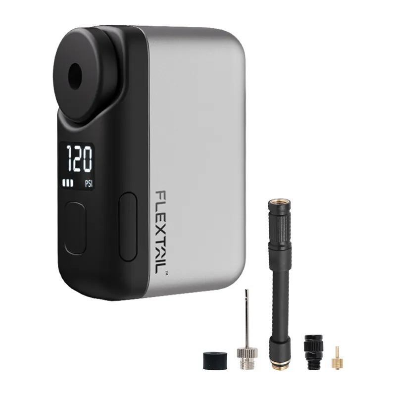 Flextail Tiny Bike Pump Pro Portable Bike Pump (Gray)